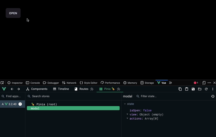 Dynamic modal on vue 3