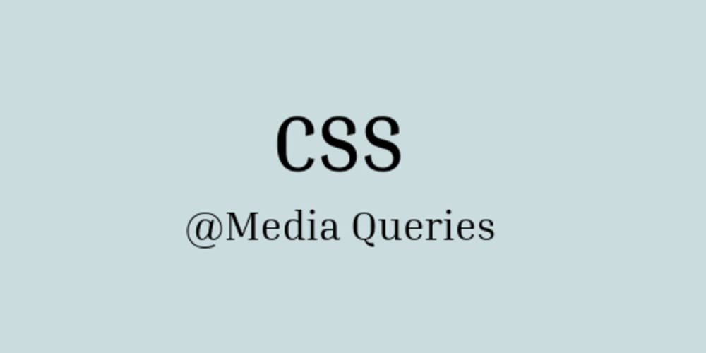 Understanding CSS Media Queries - DEV Community 👩‍💻👨‍💻