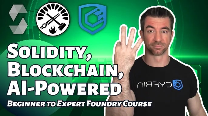 Engage in the world of blockchain with this course led by an expert instructor. The thumbnail features the course creator's image and prominent logos representing industry leaders, ensuring credibility and expertise. Join us for an immersive learning experience in the exciting realm of blockchain technology