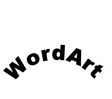 Curved text along an arc