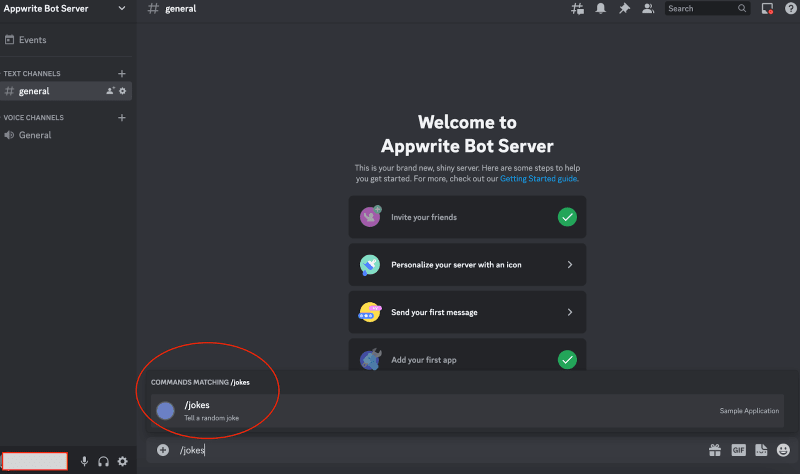 Adding your bot to servers