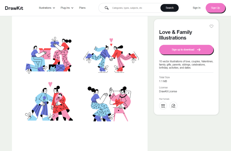 Love_&_Family_free_illustrations