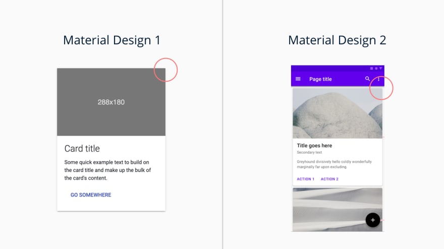 Reality check: how to use the new Google Material Design theming | by  Rafael Beck | UX Collective