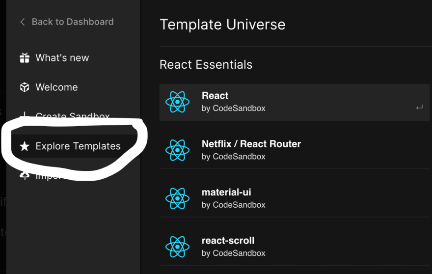 How to use CodeSandbox - A Beginner's Guide - DEV Community