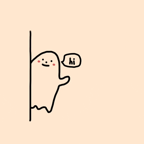 Ghost Saying Hi