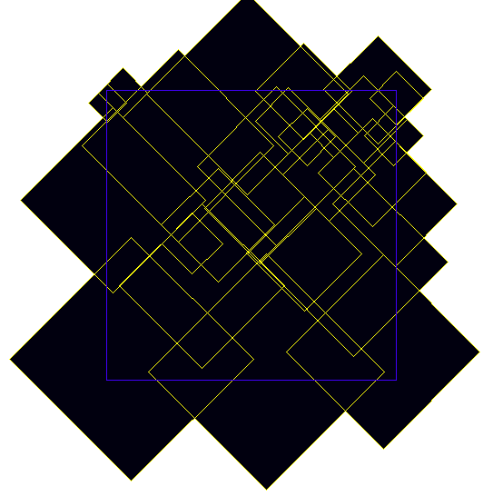 Diagram of sensor areas