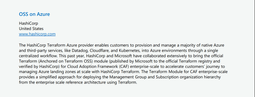 HashiCorp Microsoft Partner of the Year
