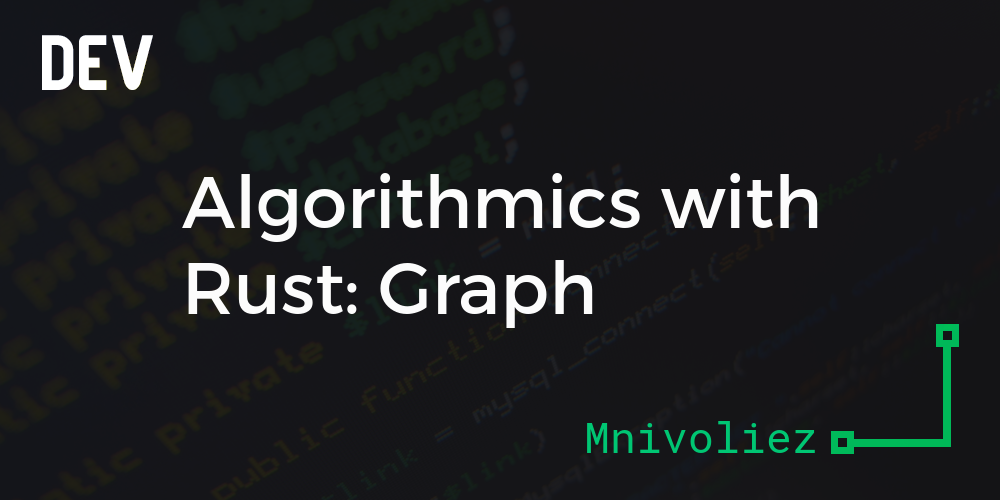 Algorithmics With Rust Graph Algorithmics With Rust Graph