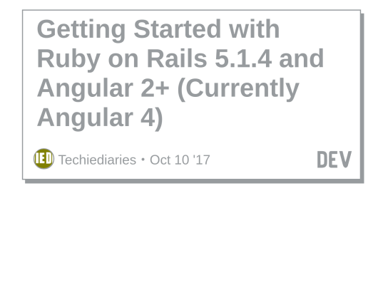 What's new in Rails 5.1: Better JavaScript, for one