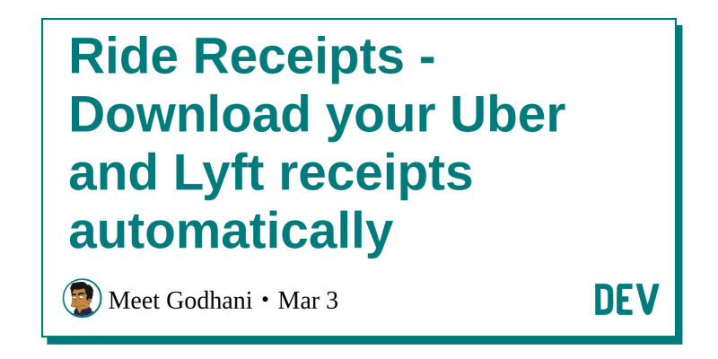 Ride Receipts Download Your Uber And Lyft Receipts