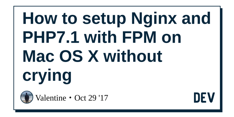 Configuring apache with php7 fpm for mac