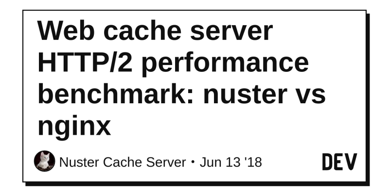 Web Cache Server Http 2 Performance Benchmark Nuster Vs Nginx