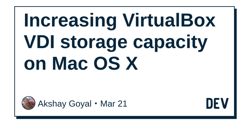 Mac Os X Virtualbox Vdi Download