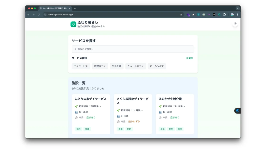 プロフィールコンテンツ