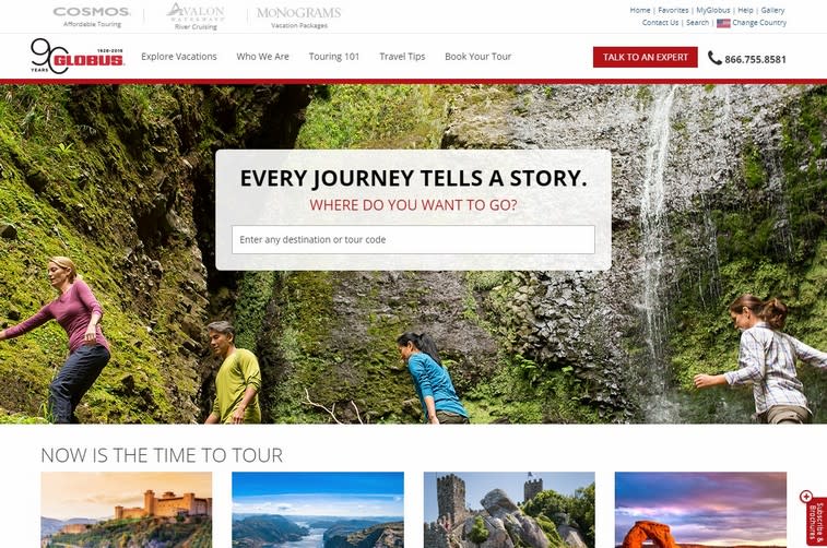 Best Travel and Tourism Website Design 7 Globusjourneys
