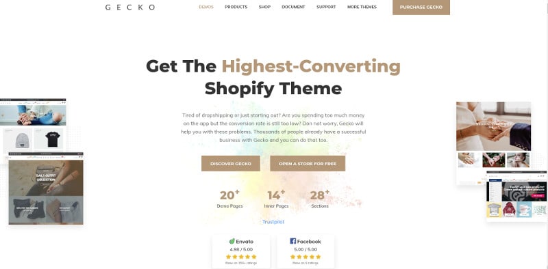 Best Shopify Themes 2021 2 Gelco