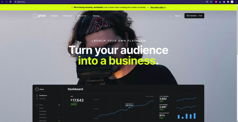 20 Successful Small Business Websites Design That Will Impress You 5 ghost