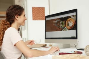Website Design Agency Mumbai 17 Web designer working on website