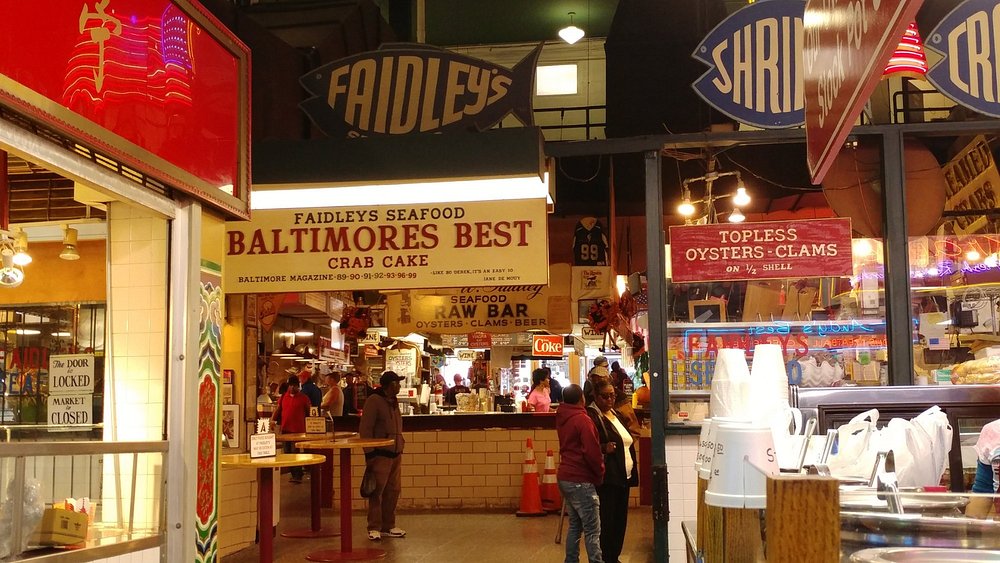 Faidley's Seafood Lexington Market Baltimore