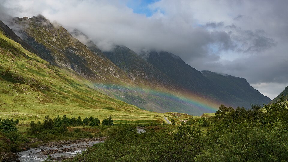 Glen Coe Scottish Highlands Skyfall