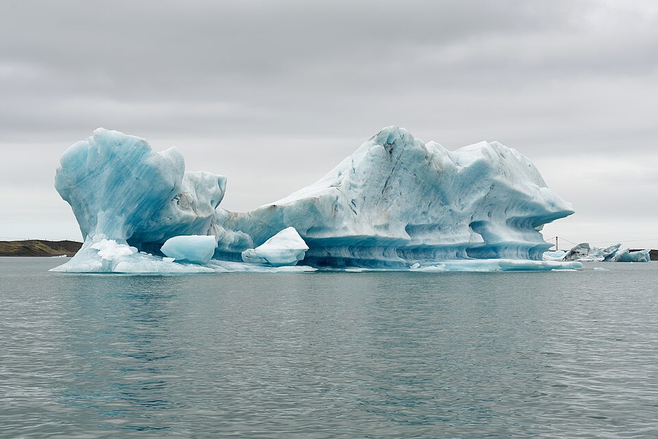 Iceland glacier landscape