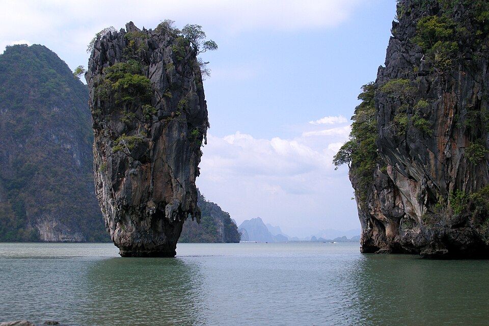 Phang Nga Bay limestone karst Thailand