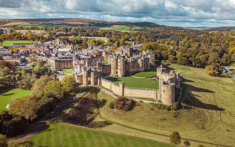Alnwick Castle Northumberland Harry Potter
