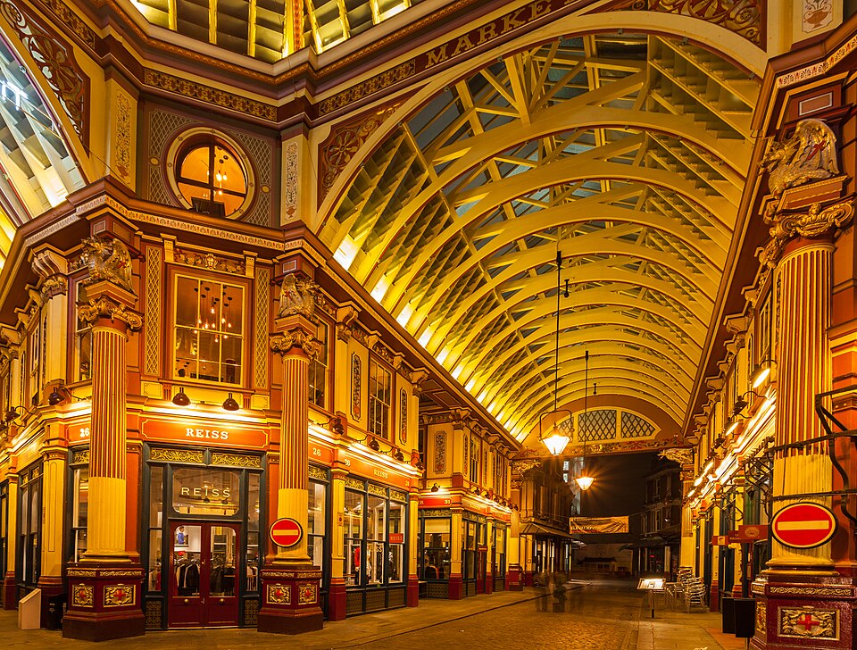 Guided Tour of Leadenhall Market London