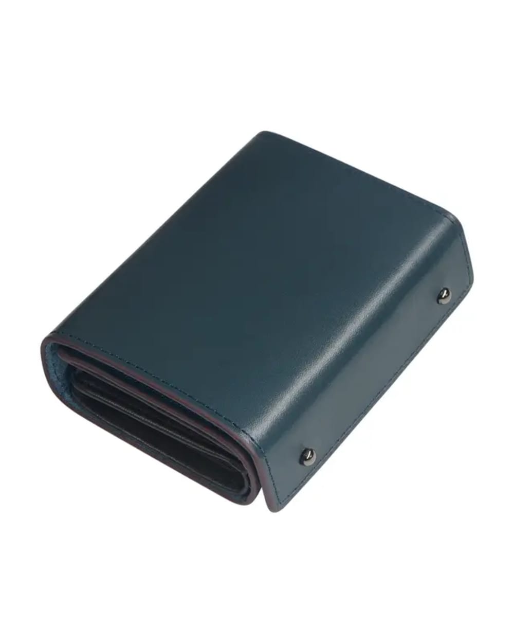 [送料無料][Modiko] 栃木レザー 本革 ミニ財布 日本製 二つ折り財布 大容量