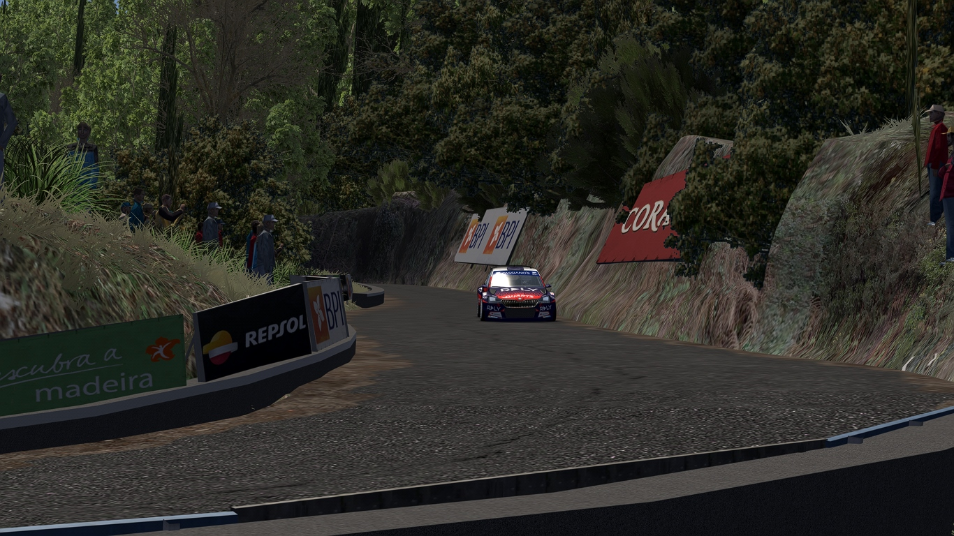 Rali virtual no Campo de Golfe