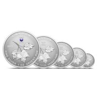 2026 Proof Canadian Maple Leaf Double Effigy 5-Coin Silver Set