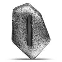 1 oz Silver Antique Isaz Rune Cast Bar | Germania Mint - Provident