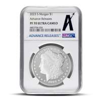 2023-S Proof Morgan Dollar Silver NGC PF70 Advanced Release