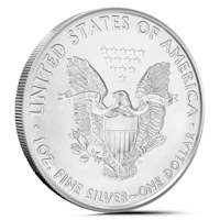Buy 1990 1 oz American Silver Eagle Coin | BullionMax ™