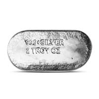 2 oz Silver Australia Cast-Poured Bar | Engelhard - Provident Metals™