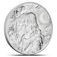 Buy 2024 Fiji Silver Mona Lisa x Van Gogh (Proof-Like) | BullionMax ™