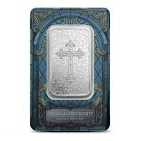 Buy 2026 1 oz Niue Silver Christian Cross PAMP Suisse Coin (New w