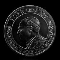 1 oz Silver 2025 Pope Leo XIV Commemorative Round New