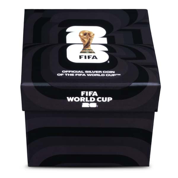 2026 3 oz Silver Solomon Islands Colorized FIFA Soccer Ball