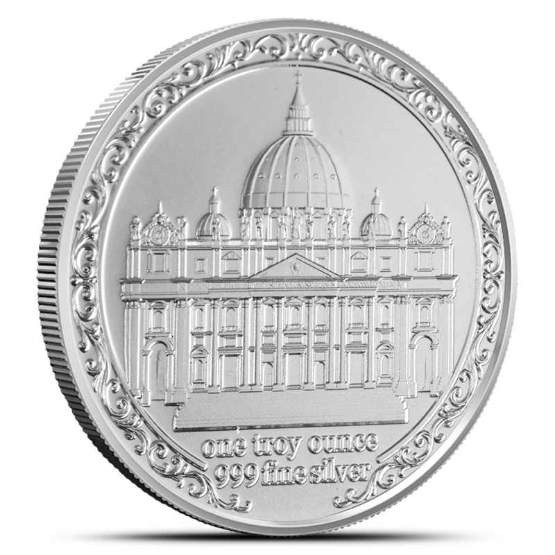 1 oz Silver 2025 Pope Leo XIV Commemorative Round New