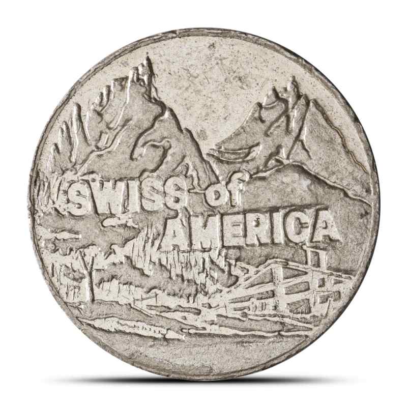 1 oz Silver Swiss of America Round | Draper Mint - Provident Metals™