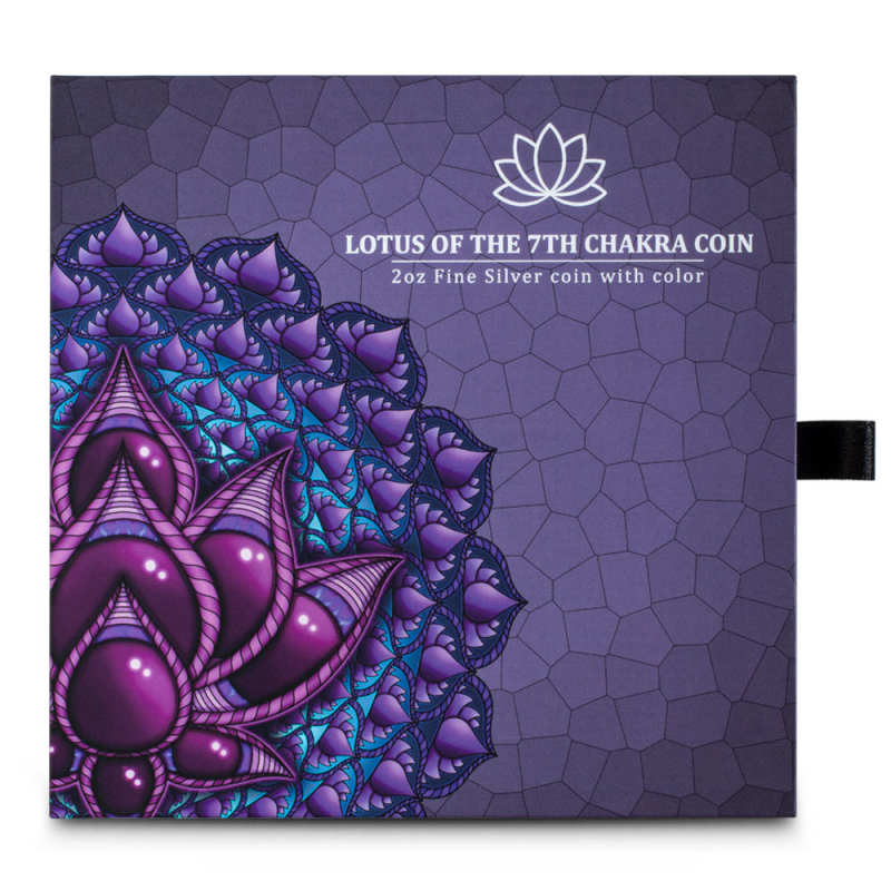 Buy 2024 2 oz Colorized Solomon Islands Silver Lotus of the