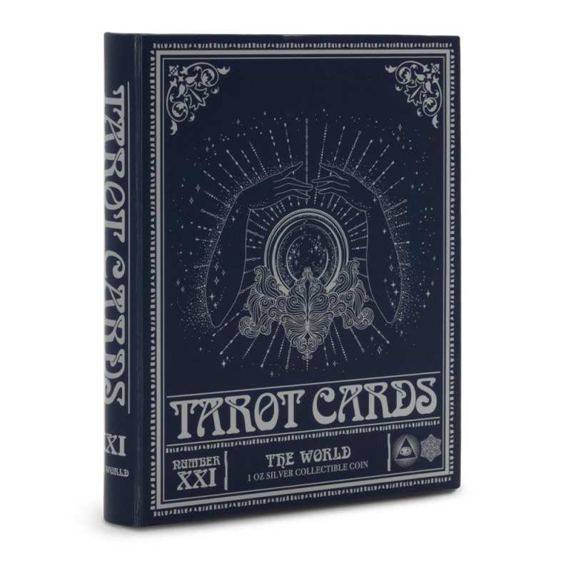 Buy 2025 1 oz Colorized Niue Silver Tarot Cards The World Coin