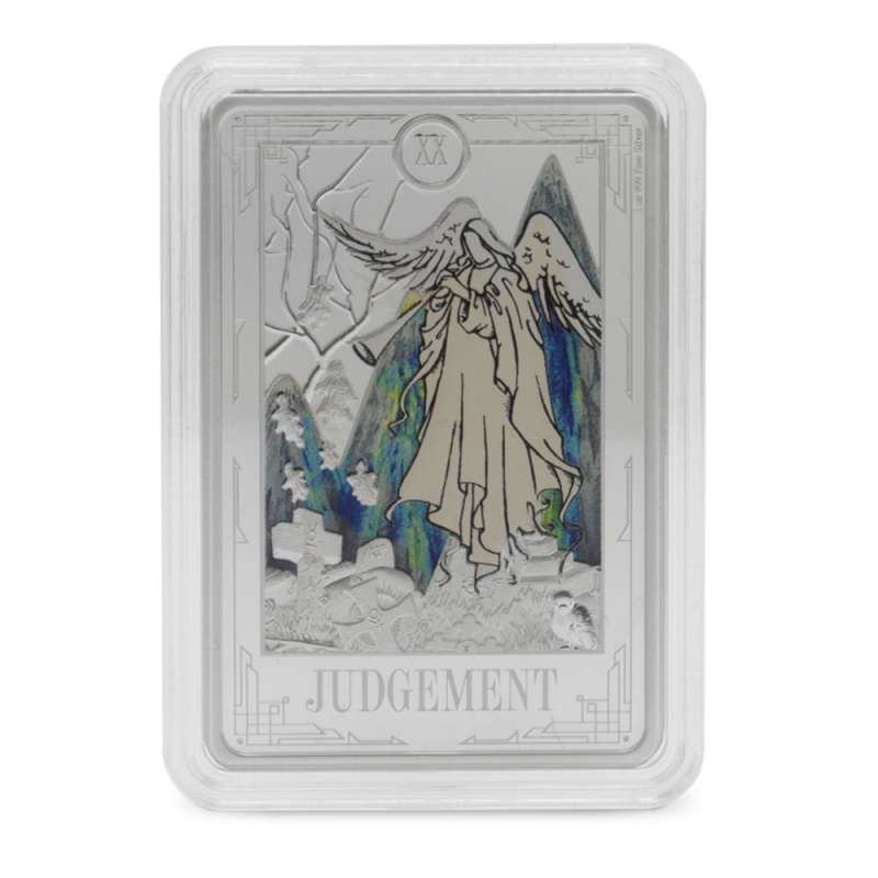 Buy 2025 1 oz Colorized Niue Silver Tarot Cards Judgement Coin