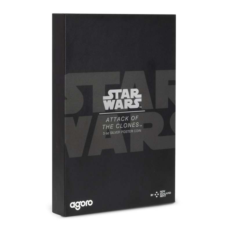 Buy 2025 3 oz Proof Colorized Niue Silver Star Wars Movie Poster