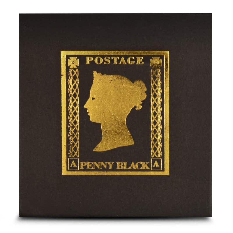 Buy 2024 1 oz Proof Gibraltar Silver One Crown Penny Black Coin