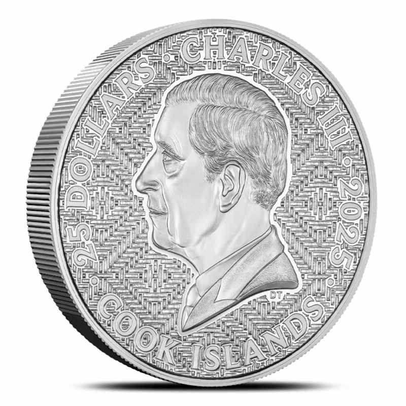 Buy 2025 5 oz Proof Cook Islands Silver Samurai Coin | BullionMax ™