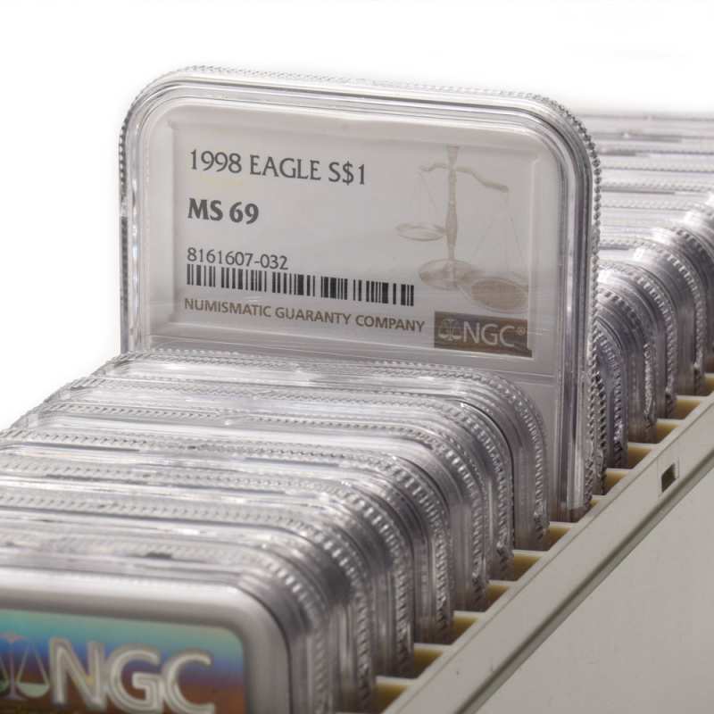 American Eagle 空箱 Buy 1986-2025 American Silver Eagle 41-Coin Set NGC MS69