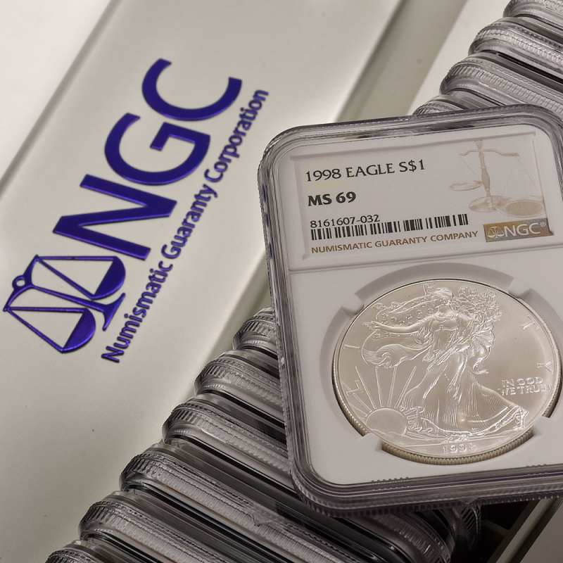 Buy 1986-2025 American Silver Eagle 41-Coin Set NGC MS69