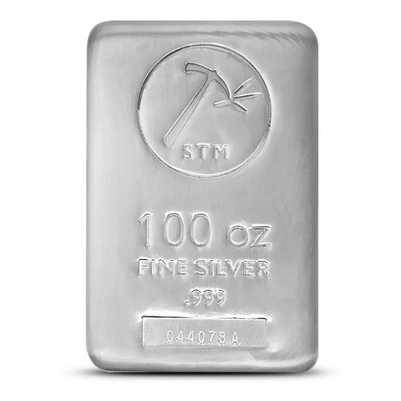100 oz Silver Bar New | SilverTowne - Provident Metals™